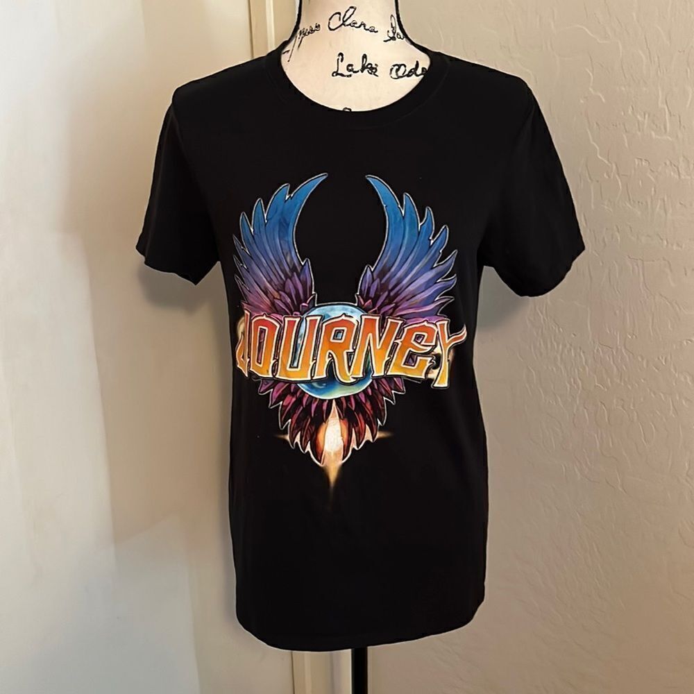 Journey Band Music Black Tour 2018 Graphic Pullover Shirt Concert Festival